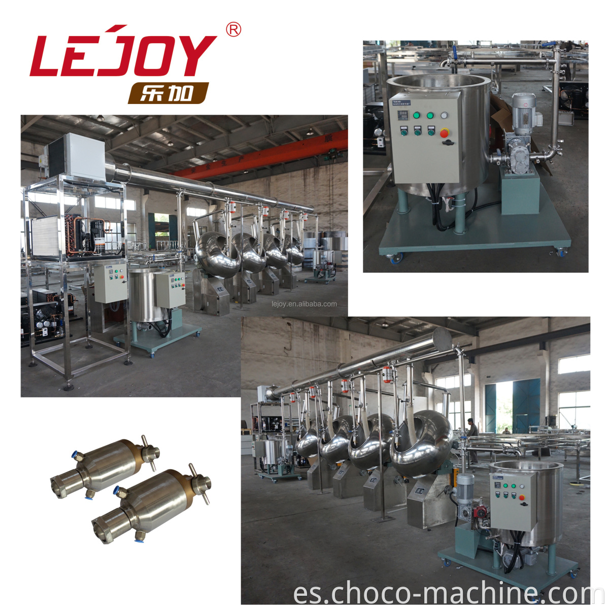 Máquina de pulir de recubrimiento de almendras de chocolate de alta calidad PGJ1500